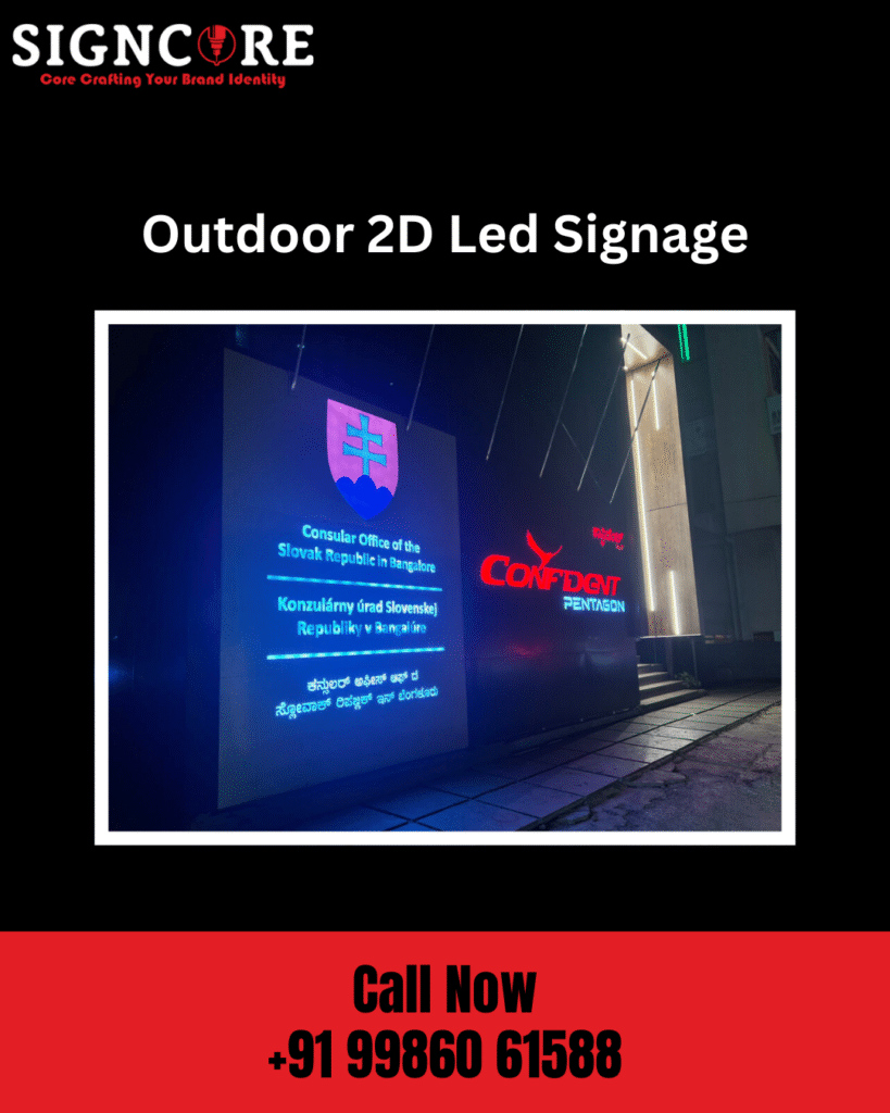 Signboard Manufacturers in North Bangalore