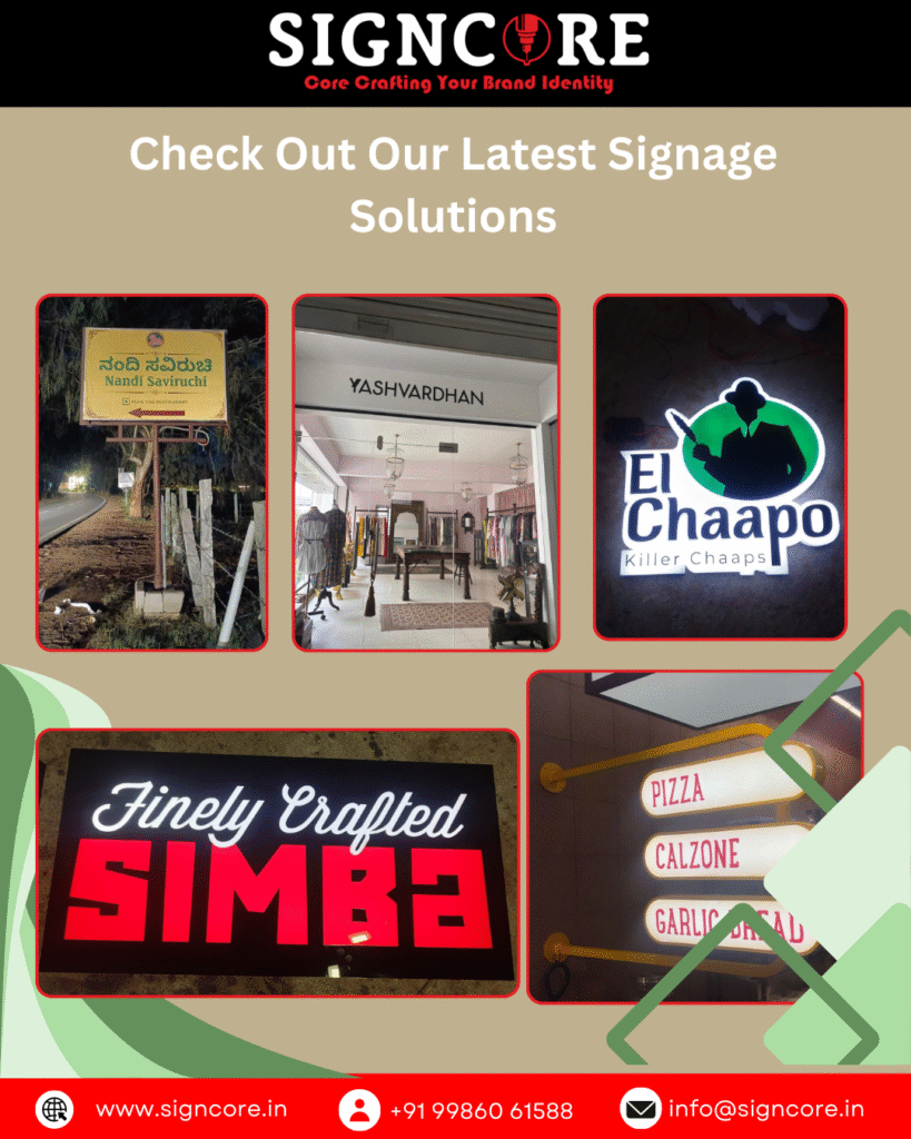 sign board manufacturer near me