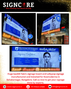 Acrylic Logo Signage for Businesses Bangalore