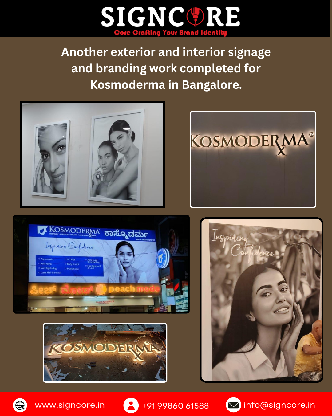 Custom 3D LED Sign Board Manufacturer in Bengaluru