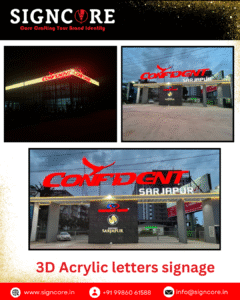 Commercial Sign Board Fabrication