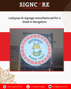 Fabric Backlit Sign Board in Bangalore