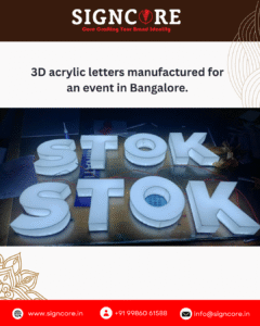 Shop Sign Board Manufacturer in Bangalore